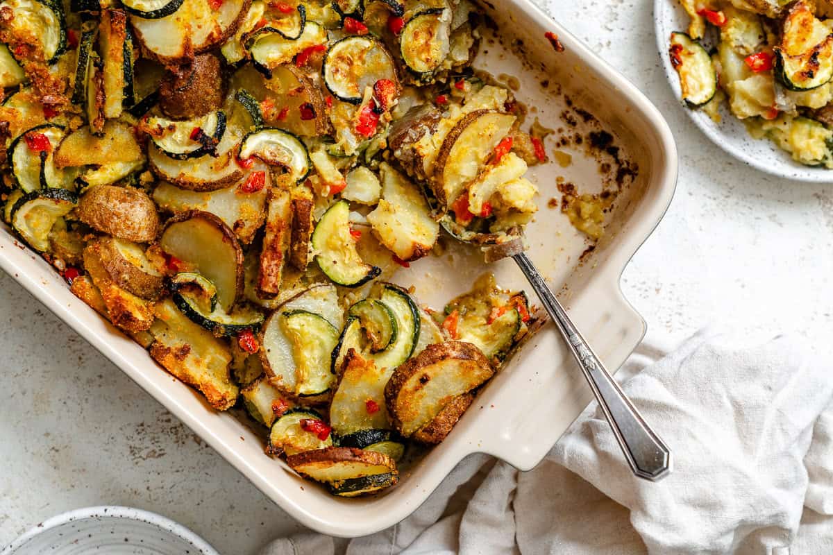 Quick Zucchini Potato Bake: A Versatile Meal for Any Occasion